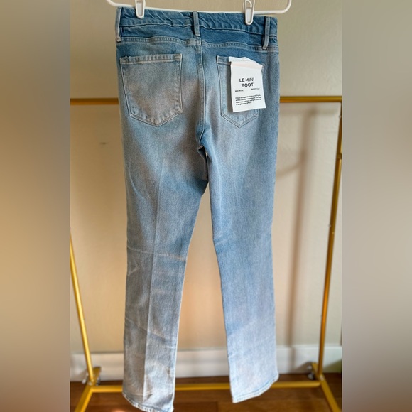 Frame NWT Le Mini Boot Mid-Rise Bootcut jeans size 28 - Picture 5 of 10